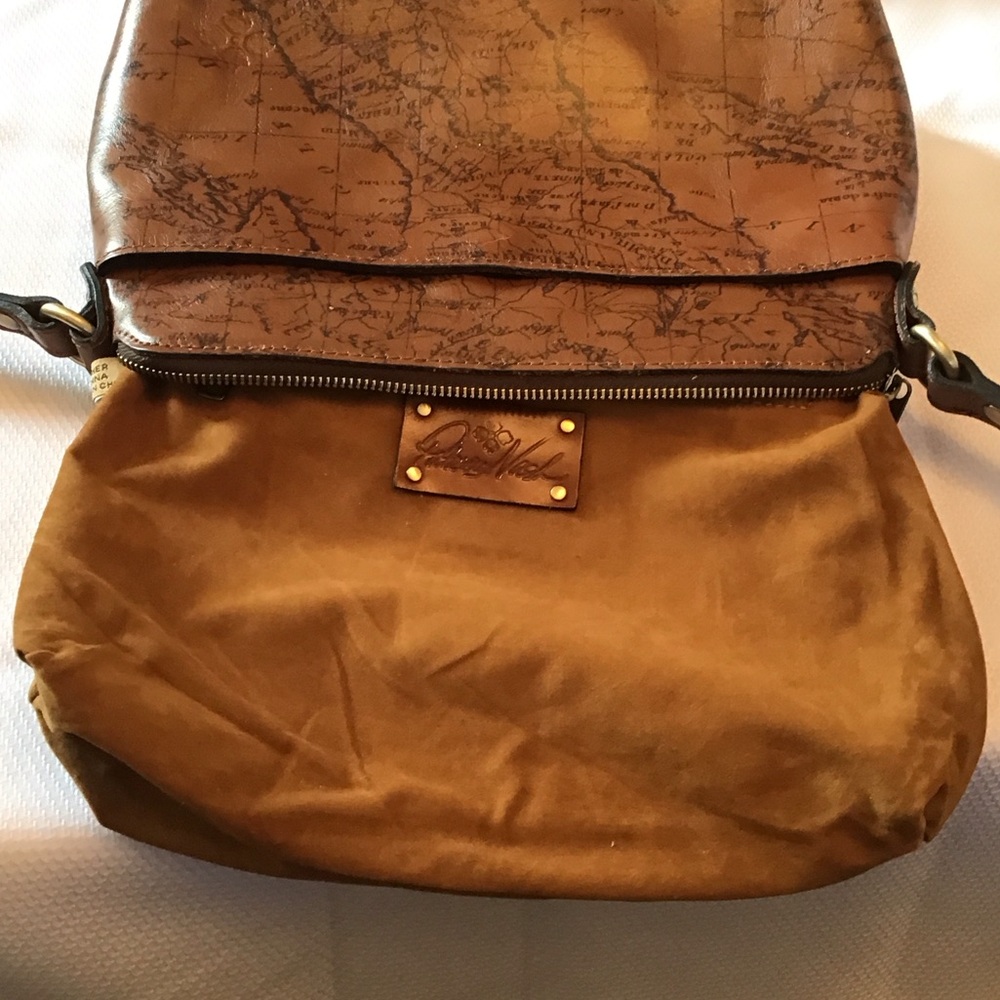 ✔️Patricia Nash Map Brown Crossbody Bag - Picture 7 of 10